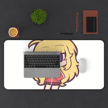 Load image into Gallery viewer, Gabriel DropOut Gabriel Tenma White Mouse Pad (Desk Mat) With Laptop