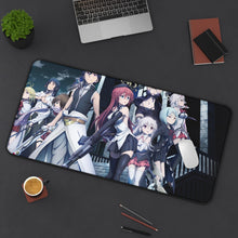 Load image into Gallery viewer, Trinity Seven Arata Kasuga, Levi Kazama, Lilith Asami, Lieselotte Sherlock, Yui Kurata Mouse Pad (Desk Mat) On Desk