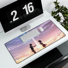 Load image into Gallery viewer, Taki and Mitsuha (Your Name) Mouse Pad (Desk Mat) With Laptop