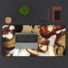 Load image into Gallery viewer, Mei,Kouichi,Naoya and Izumi Mouse Pad (Desk Mat) With Laptop
