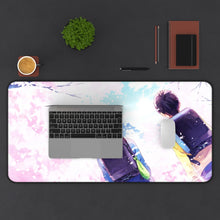 Load image into Gallery viewer, Free! Makoto Tachibana, Haruka Nanase Mouse Pad (Desk Mat) With Laptop