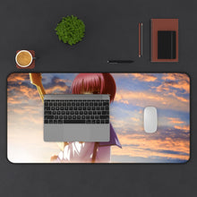 Load image into Gallery viewer, Angel Beats! Masami Iwasawa Mouse Pad (Desk Mat) With Laptop