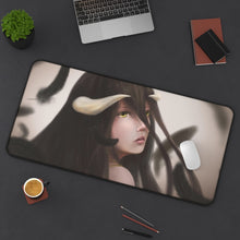 Load image into Gallery viewer, Overlord Albedo Mouse Pad (Desk Mat) On Desk