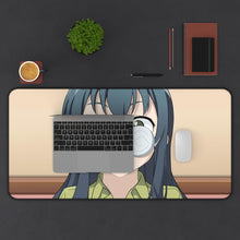 Load image into Gallery viewer, Oreimo Saori Makishima Mouse Pad (Desk Mat) With Laptop