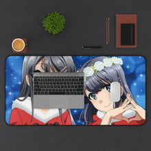 Load image into Gallery viewer, Rascal Does Not Dream Of Bunny Girl Senpai Mouse Pad (Desk Mat) With Laptop
