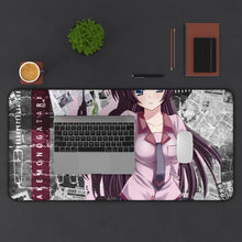 Load image into Gallery viewer, Monogatari (Series) Mouse Pad (Desk Mat) With Laptop