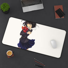 Load image into Gallery viewer, Mei Misaki Mouse Pad (Desk Mat) On Desk
