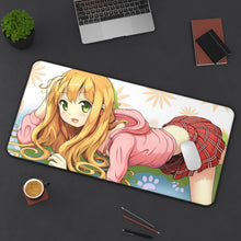 Load image into Gallery viewer, The "H.e.n.t.a.i" Prince and the Stony Cat. Mouse Pad (Desk Mat) On Desk