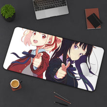 Load image into Gallery viewer, Lycoris Recoil Takina Inoue, Chisato Nishikigi Mouse Pad (Desk Mat) On Desk