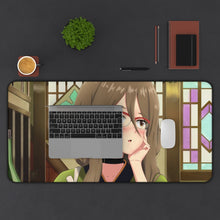 Load image into Gallery viewer, Lycoris Recoil Mizuki Nakahara Mouse Pad (Desk Mat) With Laptop