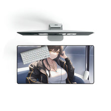 Load image into Gallery viewer, metro music girl Mouse Pad (Desk Mat)