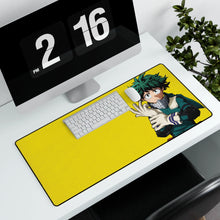 Load image into Gallery viewer, My Hero Academia Izuku Midoriya Mouse Pad (Desk Mat) With Laptop