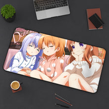 Load image into Gallery viewer, Is The Order A Rabbit? Mouse Pad (Desk Mat) On Desk