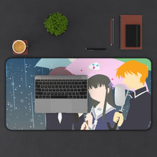 Load image into Gallery viewer, Fruits Basket Mouse Pad (Desk Mat) With Laptop
