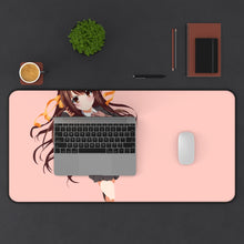 Load image into Gallery viewer, The Melancholy Of Haruhi Suzumiya Mouse Pad (Desk Mat) With Laptop