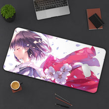 Load image into Gallery viewer, Saekano: How To Raise A Boring Girlfriend Mouse Pad (Desk Mat) On Desk