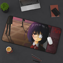 Load image into Gallery viewer, Another Mei Misaki, Kouichi Sakakibara, Izumi Akazawa Mouse Pad (Desk Mat) On Desk