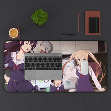Load image into Gallery viewer, Saekano: How To Raise A Boring Girlfriend Mouse Pad (Desk Mat) With Laptop