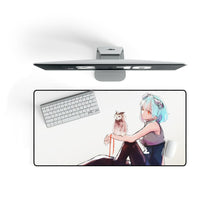 Load image into Gallery viewer, Anime Girl Mouse Pad (Desk Mat) On Desk