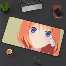 Load image into Gallery viewer, The Quintessential Quintuplets Yotsuba Nakano Mouse Pad (Desk Mat) On Desk