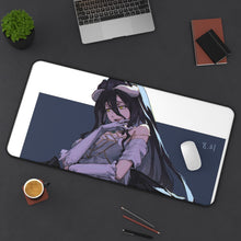 Load image into Gallery viewer, Overlord Albedo Mouse Pad (Desk Mat) On Desk