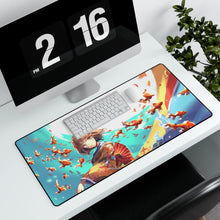 Load image into Gallery viewer, Anime Girl Mouse Pad (Desk Mat) With Laptop