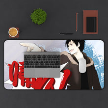 Load image into Gallery viewer, Durarara!! Izaya Orihara Mouse Pad (Desk Mat) With Laptop