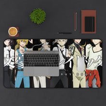 Load image into Gallery viewer, Bungou Stray Dogs Osamu Dazai, Atsushi Nakajima, Ranpo Edogawa, Akiko Yosano, Doppo Kunikida Mouse Pad (Desk Mat) With Laptop