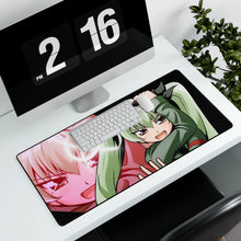 Load image into Gallery viewer, Girls und Panzer Mouse Pad (Desk Mat) With Laptop