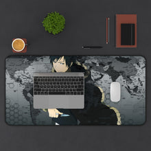 Load image into Gallery viewer, Durarara!! Izaya Orihara Mouse Pad (Desk Mat) With Laptop