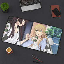 Load image into Gallery viewer, Citrus Yuzu Aihara, Harumi Taniguchi Mouse Pad (Desk Mat) On Desk