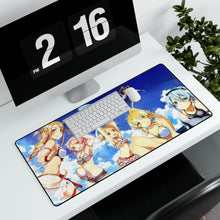 Load image into Gallery viewer, Sword Art Online Asuna Yuuki, Yui Mouse Pad (Desk Mat) With Laptop