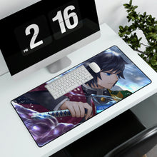 Load image into Gallery viewer, Giyu Demon Slayer Water Mouse Pad (Desk Mat)