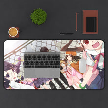 Load image into Gallery viewer, Monogatari (Series) Mouse Pad (Desk Mat) With Laptop