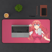Load image into Gallery viewer, Itsuki Nakano from 5-Toubun no Hanayome Mouse Pad (Desk Mat) With Laptop