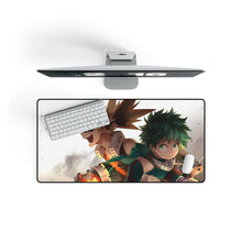 Load image into Gallery viewer, My Hero Academia Izuku Midoriya, Katsuki Bakugou Mouse Pad (Desk Mat) On Desk