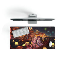 Load image into Gallery viewer, Anime Girls, Kimono, Festival, Night, Fireworks, Honkai Impact 3rd, Mouse Pad (Desk Mat)