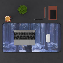 Load image into Gallery viewer, Spice And Wolf Mouse Pad (Desk Mat) With Laptop