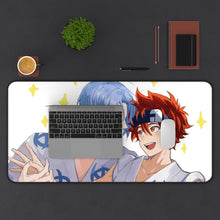 Load image into Gallery viewer, SK8 The Infinity Mouse Pad (Desk Mat) With Laptop