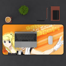 Load image into Gallery viewer, Anime FullMetal Alchemist Mouse Pad (Desk Mat) With Laptop