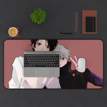 Load image into Gallery viewer, Toge Inumaki Mouse Pad (Desk Mat) With Laptop