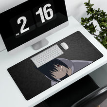 Load image into Gallery viewer, Naruto - Sasuke Uchiha Mouse Pad (Desk Mat) With Laptop