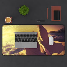Load image into Gallery viewer, Boruto with his mentor watching the sunrise Mouse Pad (Desk Mat) With Laptop