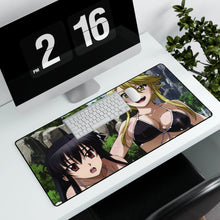 Load image into Gallery viewer, Akame and Leone (Akame ga Kill) Mouse Pad (Desk Mat) With Laptop