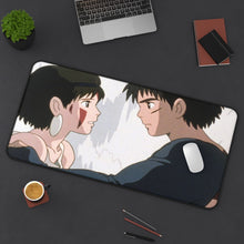 Load image into Gallery viewer, Princess Mononoke Mouse Pad (Desk Mat) On Desk