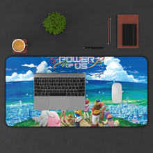Load image into Gallery viewer, Pokémon The Movie: The Power of Us Mouse Pad (Desk Mat) With Laptop