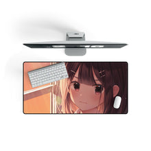 Load image into Gallery viewer, Anime Girl Mouse Pad (Desk Mat) On Desk
