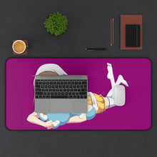 Load image into Gallery viewer, Blend S Mafuyu Hoshikawa Mouse Pad (Desk Mat) With Laptop
