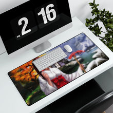 Load image into Gallery viewer, Erza Scarlet - Asian Garden Mouse Pad (Desk Mat) With Laptop