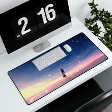Load image into Gallery viewer, Anime Girl Mouse Pad (Desk Mat) With Laptop